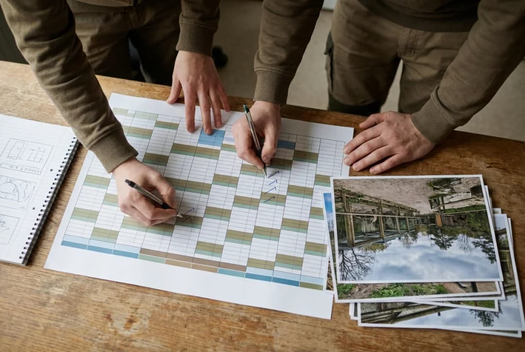 Illustration of team consultancy: preparing an action plan