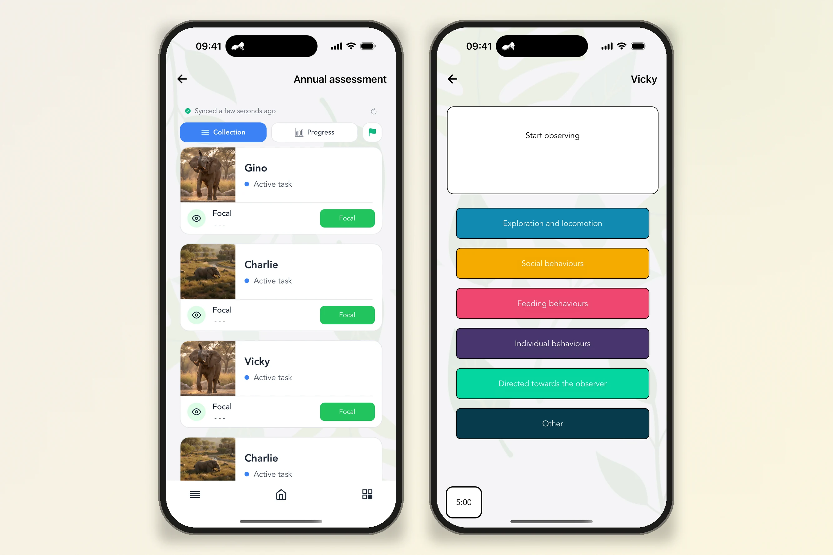 Collecte de données comportementales sur mobile